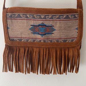 Minnetonka Fringe Crossbody Purse